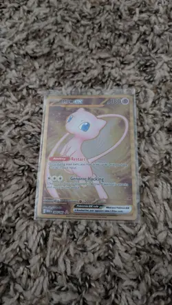 Mew ex 205/165 Metal Card SV151 Hyper Rare Gold Pokemon Card NM/M - Image 1