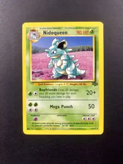 1999 Pokemon Nidoqueen Non Holo MINT MNT Jungle Vintage Rare Unlimited #23 - Image 1