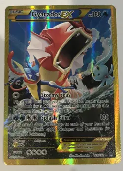 Pokemon Gyarados EX 123/122 Breakpoint Secret Rare - Image 1