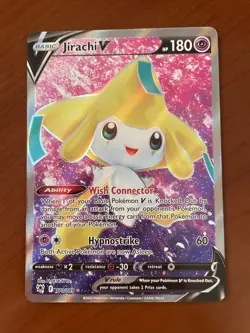 Pokemon Card - Jirachi V 170/189 Full Art Ultra Rare - Astral Radiance Mint - Image 1