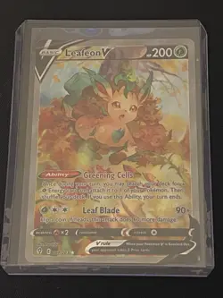 Leafeon V 167/203 Alternate Artwork Pokemon TCG Evolving Skies NM 2021 - Image 5