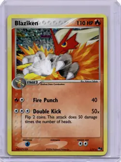 Pokemon Blaziken Rare POP Series 1 001/017 LP - Image 1