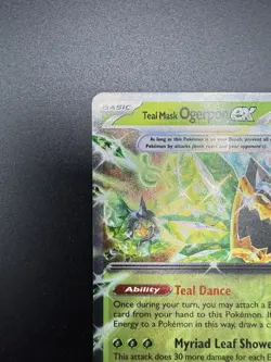 Teal Mask Ogerpon ex 025/167 Sv06: Twilight Masquerade Holo Pokemon - Image 4