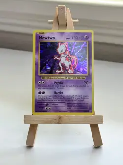 Pokemon Mewtwo 51/108 XY Evolutions Cracked Ice Holo Rare NM+ - Image 1