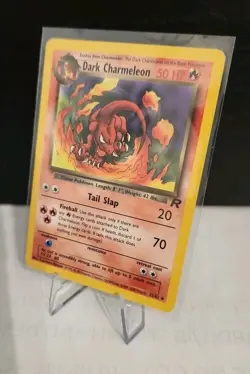 Pokemon TCG Dark Charmeleon 32/82 Team Rocket Regular LP- - Image 1