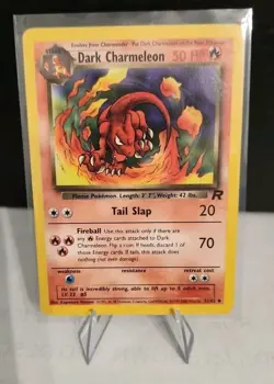 Pokemon TCG Dark Charmeleon 32/82 Team Rocket Regular LP- - Image 2