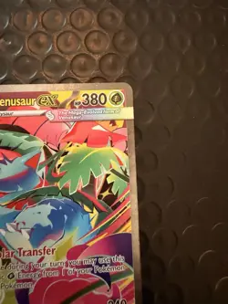 Mega Venusaur EX 177/132 Me01: Mega Evolution Special Illustration Rare Pokemon - Image 4