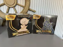 Pokemon TCG Mega Evolution ETB Elite Trainer Box Lucario & Gardevoir Pair Sealed - Image 1