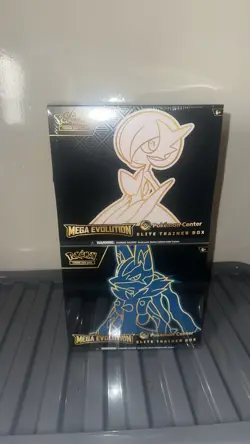 Pokemon Center Elite Trainer Box Mega Evolution Lucario & Gardevoir Sealed Set ✅ - Image 1