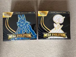 Pokemon TCG Mega Evolution ETB Elite Trainer Box Lucario & Gardevoir Pair Sealed - Image 1