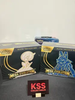 Pokemon Mega Evolution Lucario And Gardevoir set Elite Trainer Box New & Sealed. - Image 1