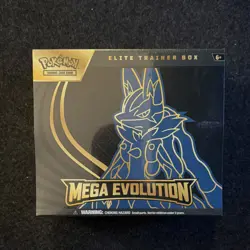 Pokemon Elite Trainer Box Mega Evolution Lucario Riolu Gardevoir Sealed - Image 1