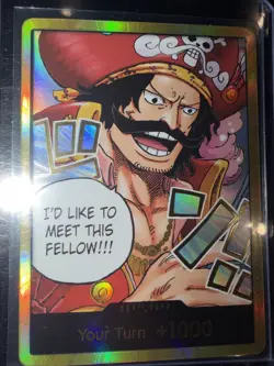 DON !! Card OP13 Gol D. Roger (Carrying on His Will) ONE PIECE English - Image 2