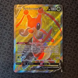 Pokemon Cards Kricketune V 142/163 Battle Styles Ultra Rare Full Art - Image 1