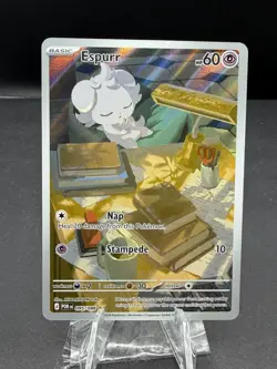 Espurr 095/088 – Perfect Order Illustration Rare Holo Pokemon Card - Image 1