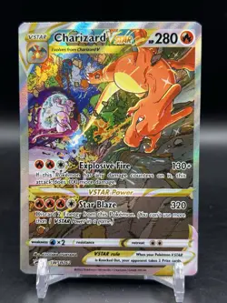 Pokemon TCG Charizard VStar SWSH262 Black Star Promo English NM - Image 1