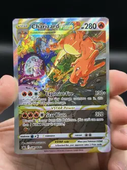 Pokemon TCG Charizard VStar SWSH262 Black Star Promo English NM - Image 3