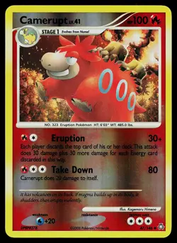 Pokemon Card - Camerupt Legends Awakened 47/146 Reverse Holo - Image 1