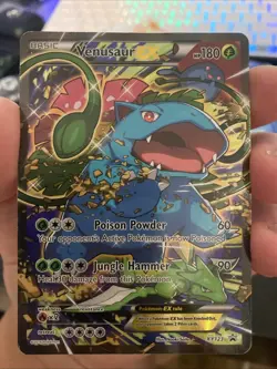 Venusaur EX - XY123 - Pokemon XY Promo Ultra Rare Card XY NM - Image 1
