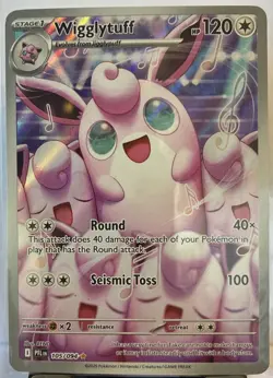 🌟 Pokemon TCG Wigglytuff 105/094 Illustration Rare Me02: Phantasmal Flames EN - Image 1