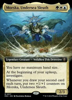 Morska Undersea Sleuth - Extended Art FOIL - Murder at Karlov Manor - MKM - NM - Image 1