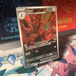 Pokemon TCG Scizor 205/197 Obsidian Flames Illustration Rare Card Near Mint - Image 3