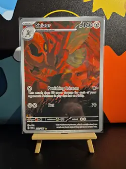 Pokemon TCG Scizor 205/197 Obsidian Flames Illustration Rare Card Near Mint - Image 1