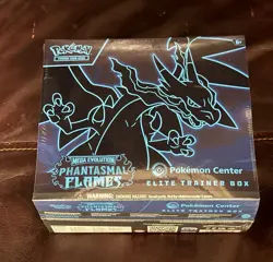 Pokemon TCG: Phantasmal Flames - Pokemon Center ETB Elite Trainer Box (Sealed) - Image 1
