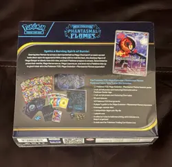 Pokemon TCG: Phantasmal Flames - Pokemon Center ETB Elite Trainer Box (Sealed) - Image 3