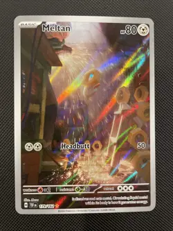 Meltan 179/162 Pokemon Temporal Forces Illustration Rare NM - Image 1