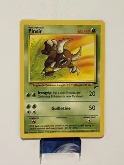 Pinsir 29/130 Base set 2 Pokemon TCG VG Condition Non Holo - Image 1