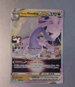 Pokemon TCG - Hisuian Goodra VSTAR 136/196 - Prize Pack Series 3 - Image 1