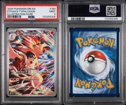 2025 Pokemon TCG Destined Rivals: Ethan's Typhlosion (IR) #190/182 - PSA 9 Mint - Image 3