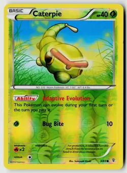 Pokemon Generations #3/83 Caterpie Reverse Holo - Image 1