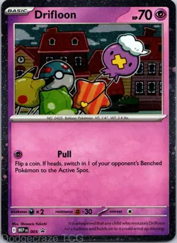 Drifloon 005 Promo Mega Evolutions Pokemon NM - Image 1