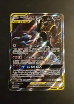 Garchomp & Giratina GX SM193 Tag Team Alt Art SM Promos Team Up NM-LP Pokemon - Image 1
