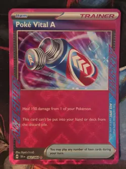 POKE VITAL A 062/064 SV SHROUDED FABLE 2024 ACE SPEC RARE HOLO POKEMON TCG - Image 1