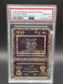 Pokemon Ancient Mew Movie 2000 Promo PSA 10 Gem Mint - Image 1