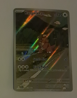 Kangaskhan 204/182 Illustration Rare NM/M Pokemon Scarlet Violet Destined Rivals - Image 1
