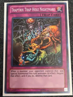 Traptrix Trap Hole Nightmare - JOTL-EN077 - Super Rare - Unlimited Edition LP - Image 1