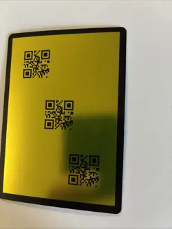 Disney Lorcana QR Code Discard Error Gold Foil Whispers In The Well Pack Fresh - Image 5