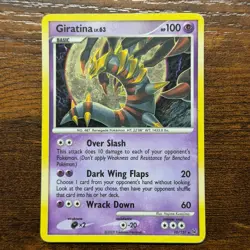Giratina 10/127 Holo Rare Platinum Pokemon Card - Image 1