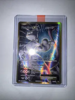 Pokemon Mewtwo EX Full Art Holo Ultra Rare Card 103/108 XY Evolutions - Image 2