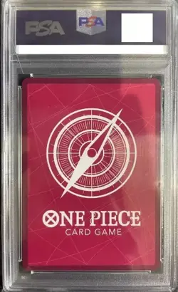 PSA10 One Piece Card Game Japanese Nami Alternate Art Leader Parallel OP03-040 - Image 2