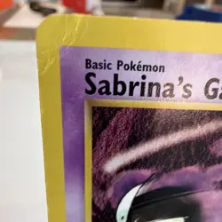 Pokemon Sabrina's Gastly 93/132 Gym Challenge Common 50 HP Regular English Card - Image 3