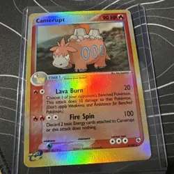 Camerupt - Ex Ruby & Sapphire Set 4/109 - Reverse Holo Pokemon Card - Image 1