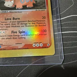 Camerupt - Ex Ruby & Sapphire Set 4/109 - Reverse Holo Pokemon Card - Image 4