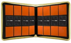 ULTRA PRO Binder 12 pocket Zippered PRO Binder Holds 480 Cards YELLOW INSTOCK - Image 2