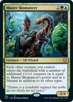 Magic The Gathering MTG MASTER BIOMANCER Strixhaven NM Near Mint - Image 1