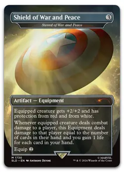 Shield of War and Peace - Sword of War and Peace #1730 NM Secret Lair Drop - Image 1